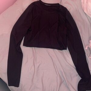 SHEIN black crop top